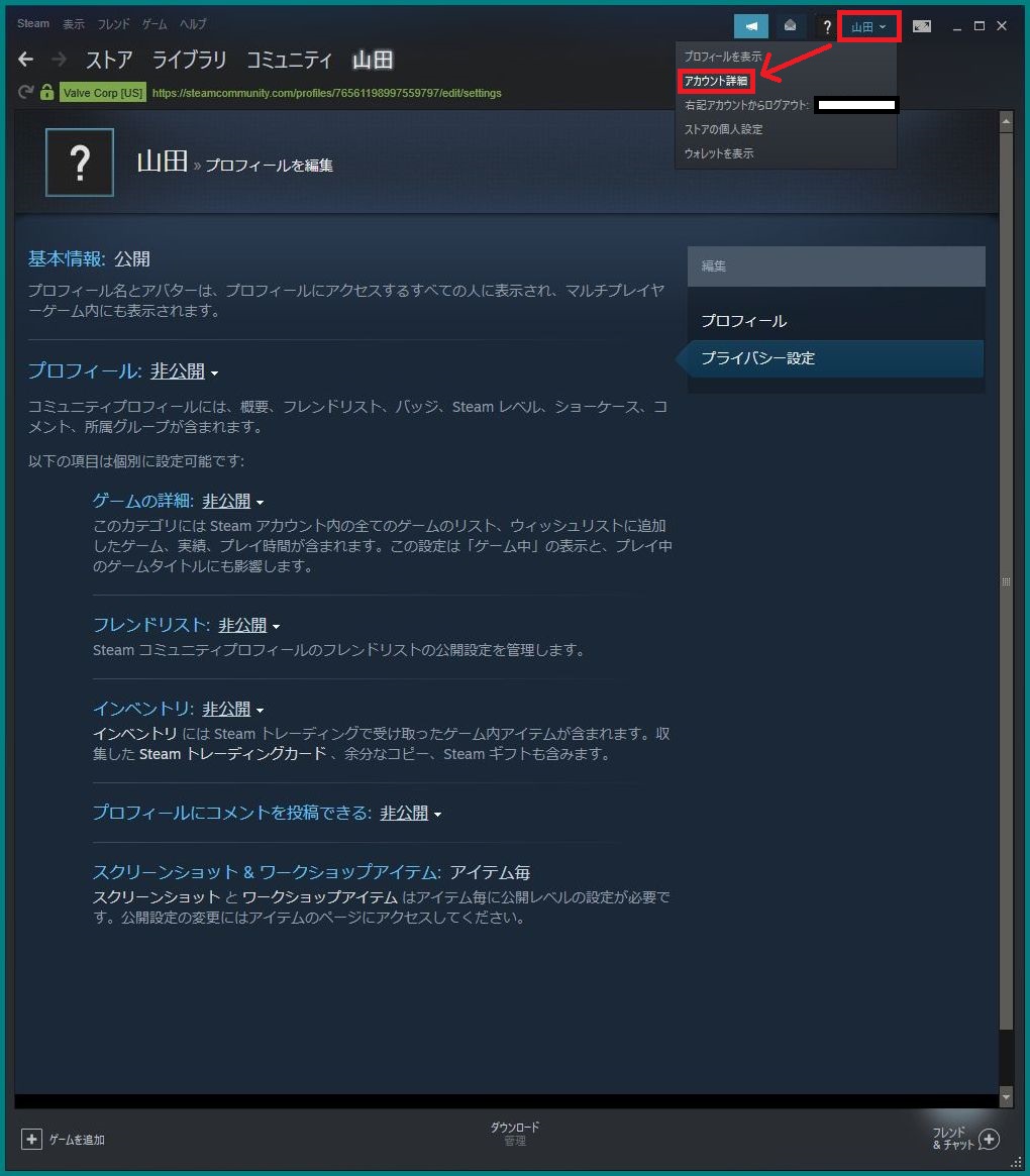 最新版 Steamでのゲームの始め方解説 Windows10版 シンプル情報3